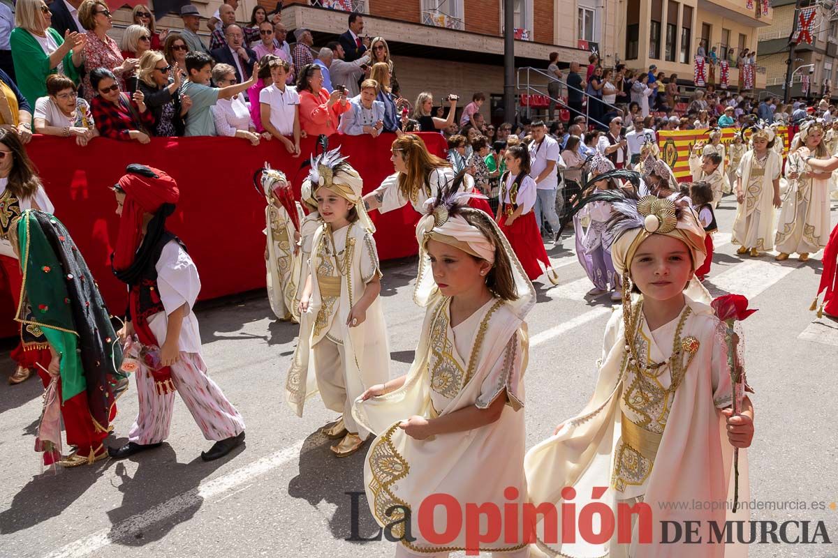 Desfile infantil del Bando Moro en las Fiestas de Caravaca