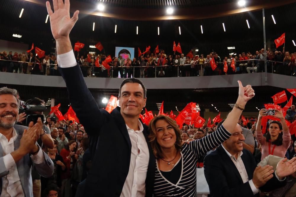 Mitin de Pedro Sánchez en Torremolinos en la campaña del 10-N-