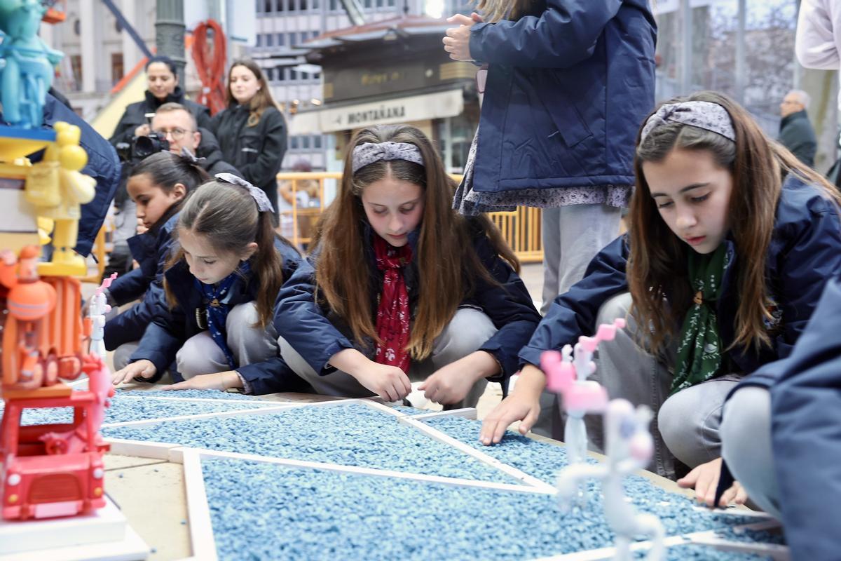 La falla infantil municipal llega a la plaza