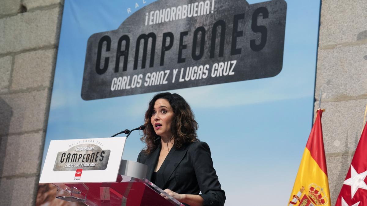 Isabel Díaz Ayuso ya piensa en unos Juegos Olímpicos en Madrid