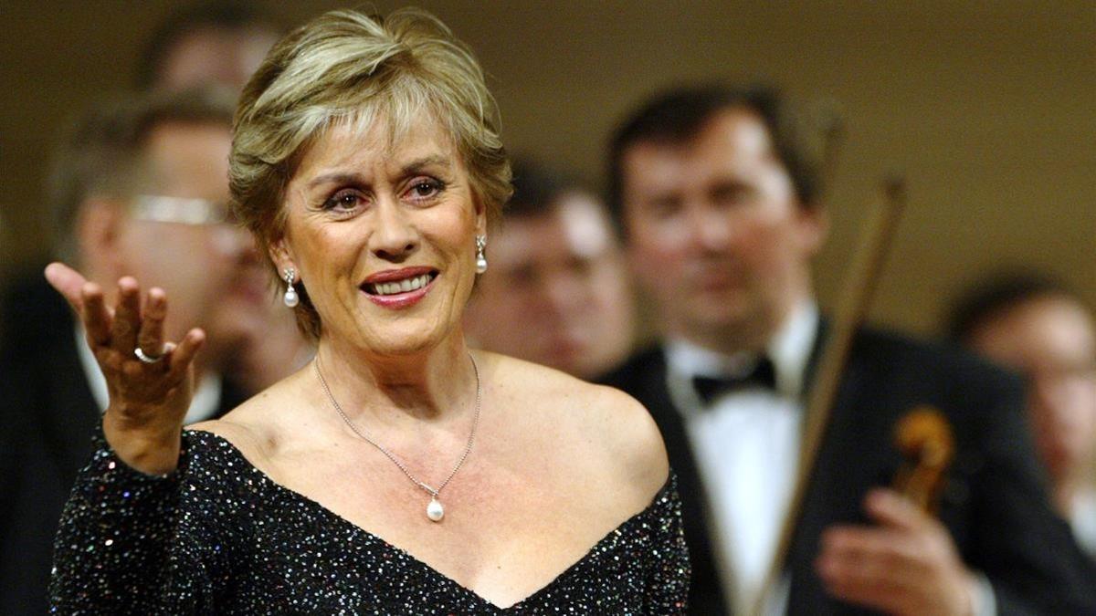 La soprano neozelandesa Kiri Te Kanawa en el 2004.