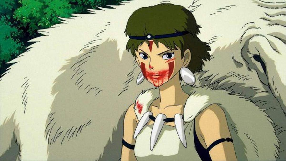 Una imagen de ’La princesa Mononoke’, de Hayao Miyazaki.