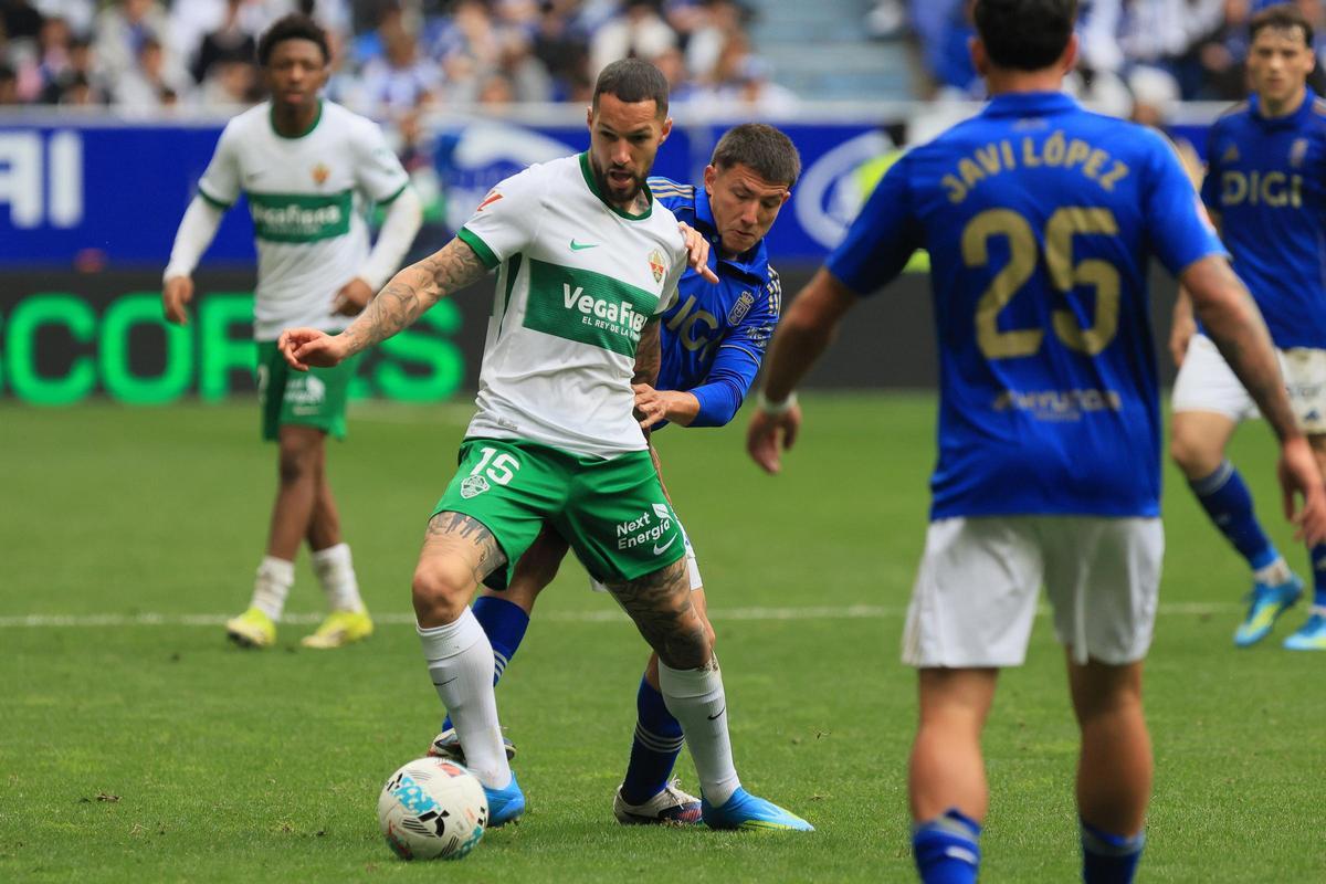 Real Oviedo - Elche CF, en imágenes
