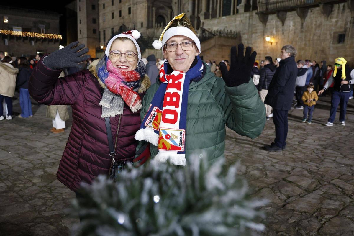 Santiago festeja la llegada del Año Nuevo