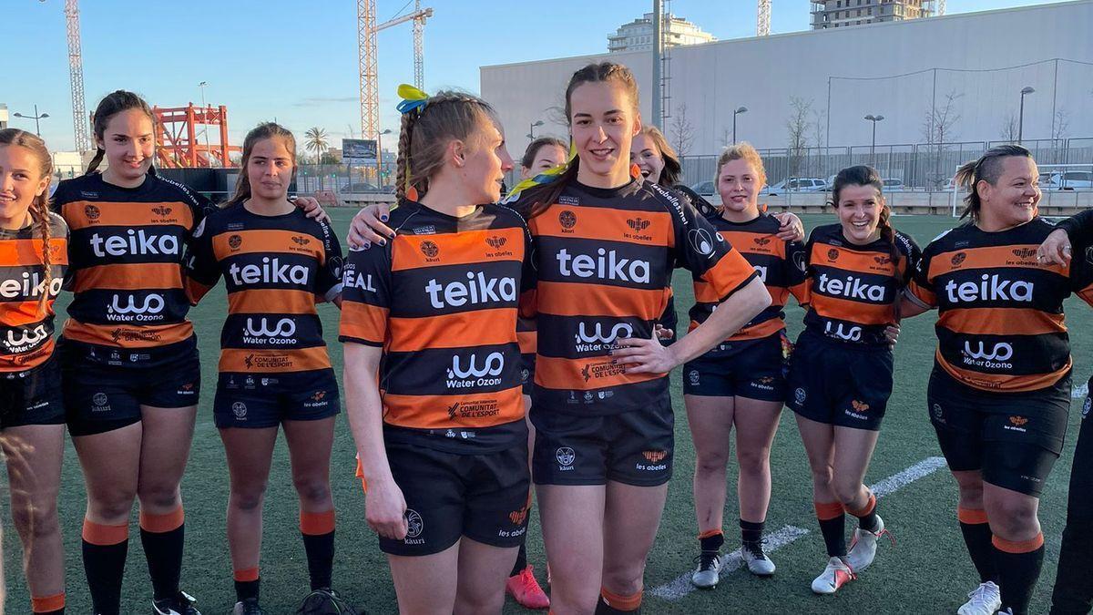 El pasado 2 de abril se disputó el partido de las semifinales de Primera Territorial Femenina entre el Club de Rugby de la Universidad Católica de València y el club Les Abelles, con la presencia en las filas abejorras de las internacionales ucranianas  Nataly Mazur y Oksana Nykoriak
