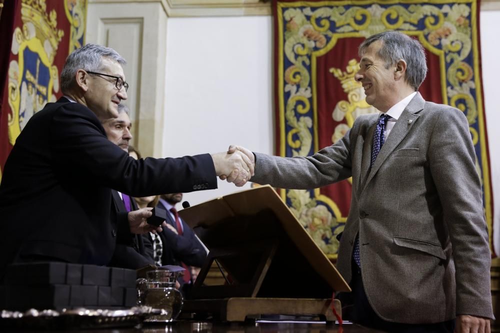 Toma de posesión de nuevos profesores de la Universidad