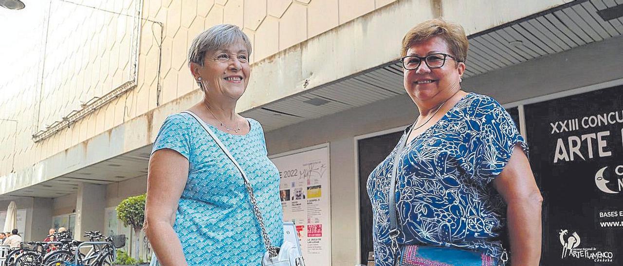 Ana Cabrera y María Grande formaron parte de la plantilla de Simago en Córdoba.