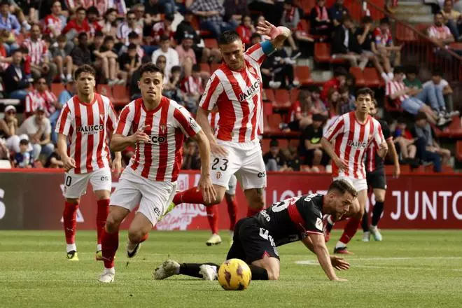 Así fue el partido entre el Sporting y el Cartagena