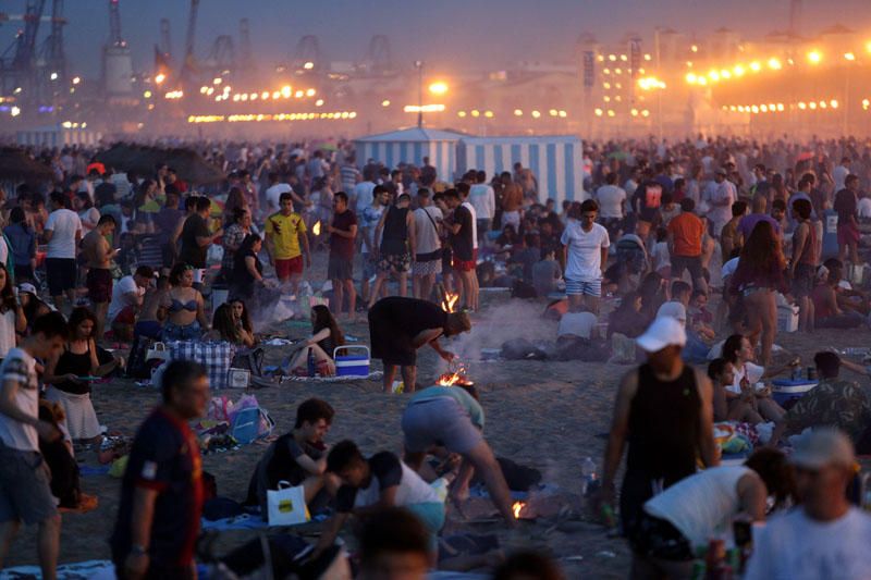 Noche de San Juan 2019 en València