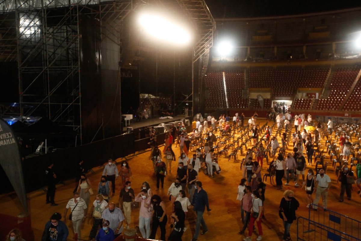 Suspendido el concierto de Pastora Soler tras 20 minutos de actuación