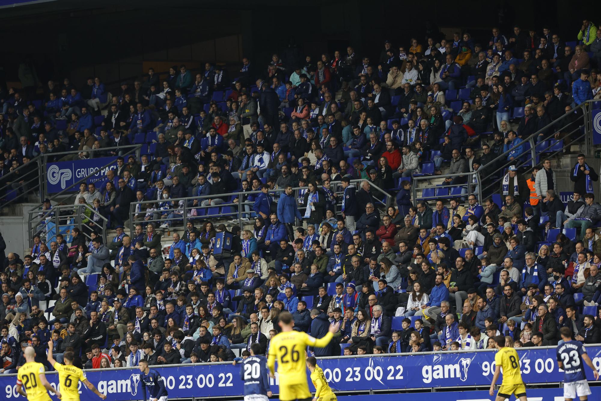 EN IMÁGENES: El Oviedo gana en casa por 1-0 frente al Mirandés