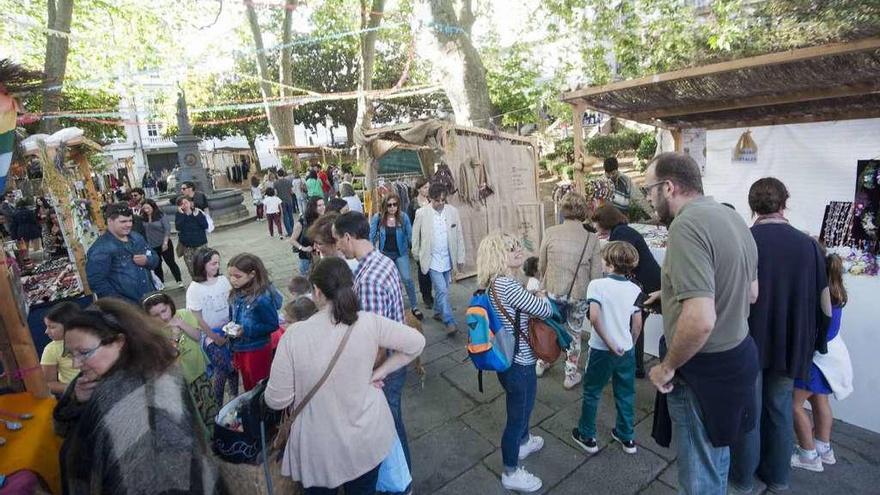 Fiesta de la Primavera, organizada en junio por los comerciantes y vecinos de la Ciudad Vieja.