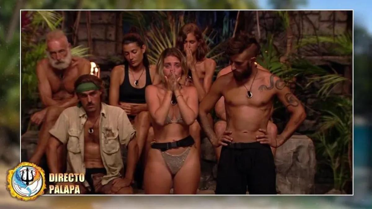 Claudia y Borja en 'Supervivientes'