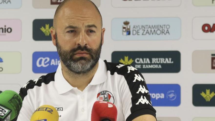 David Movilla, entrenador del Zamora CF