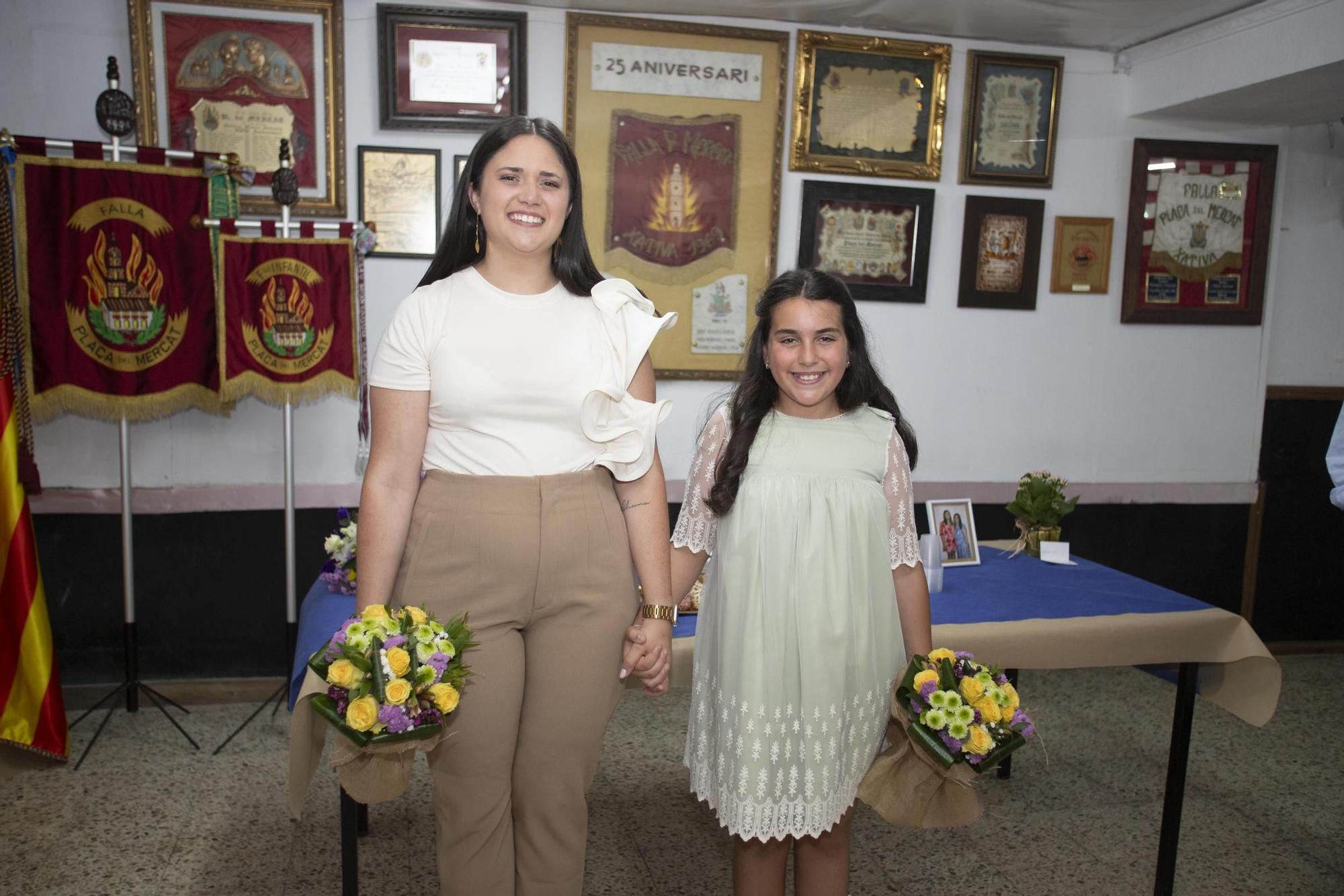 Gisela Carpintero y Gisela Huerta, Falleras Mayores de Xàtiva 2025