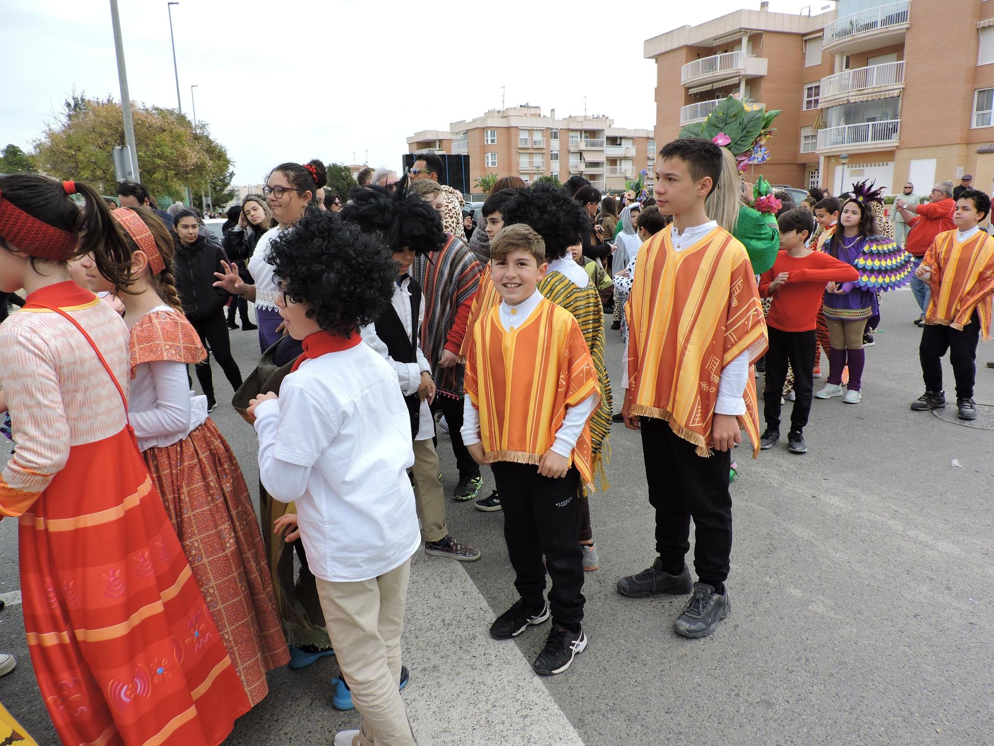 Los  colegios de Águilas celebran el carnaval