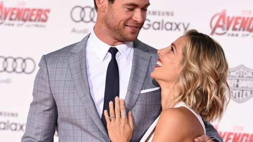 Chris Hemsworth y Elsa Pataky