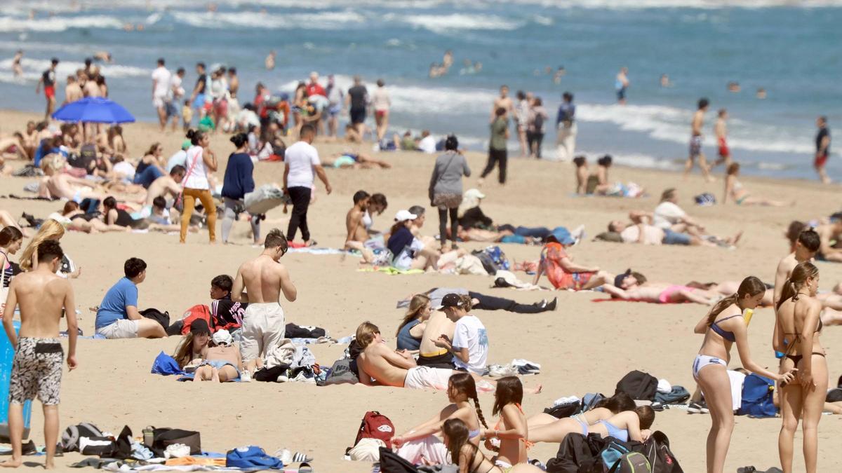Temepraturas de más de 30 grados durante el primer fin de semana de mayo en la Comunitat Valenciana.