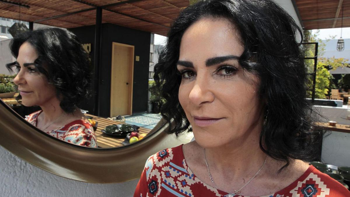 Lydia Cacho, a Ciudat de Mèxic el 2018 | EFE/MARIO GUMÁN