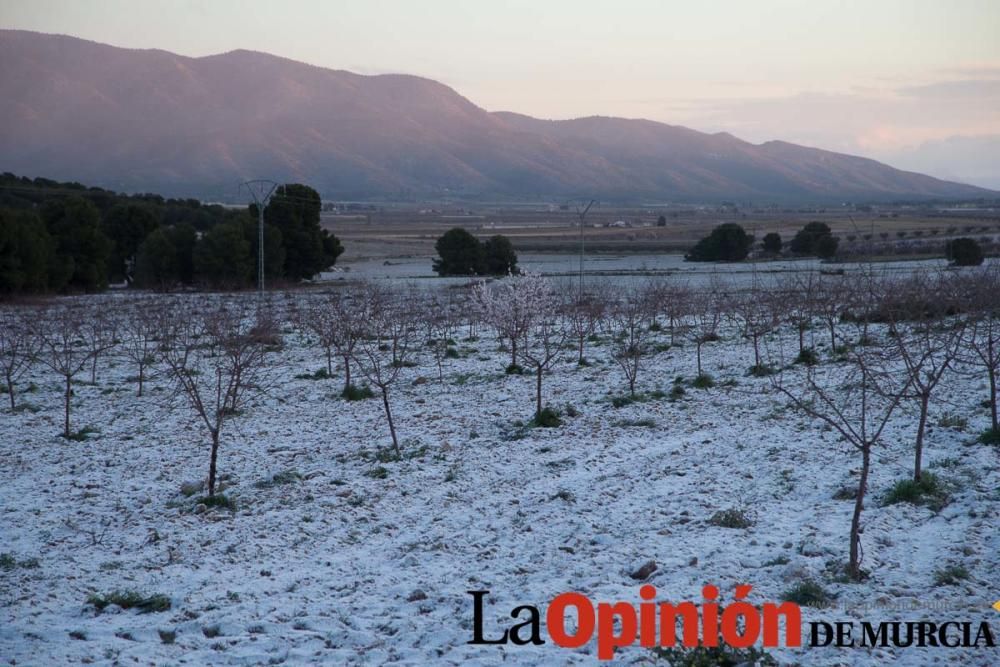 Nieva en Inazares