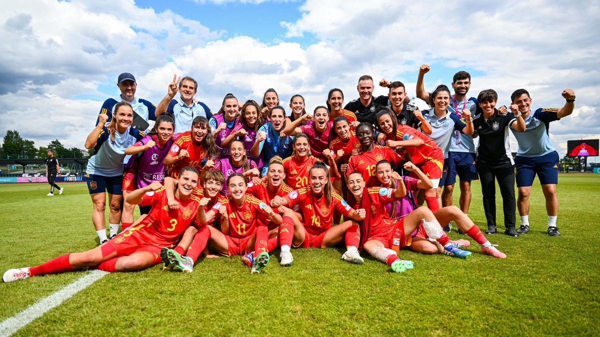 La selección sub-19 disputará las semifinales del Europeo