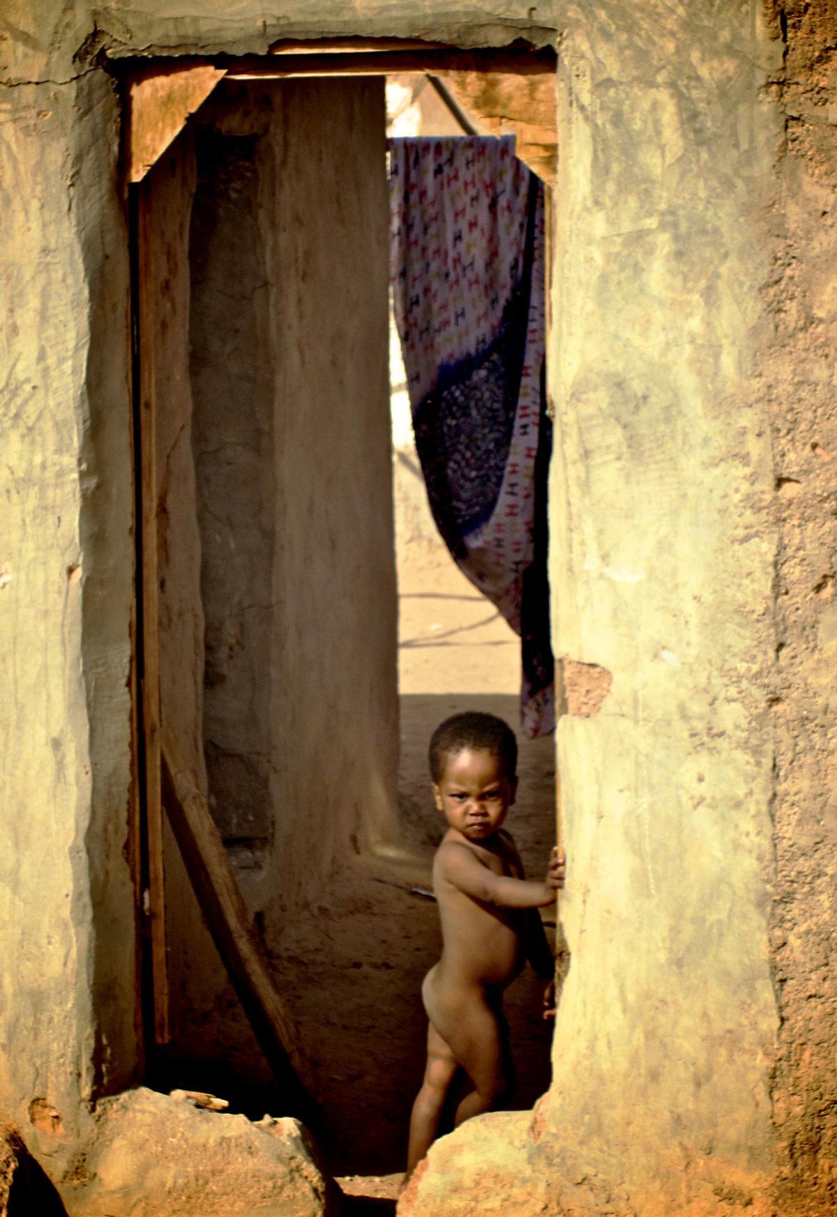 Un niño saharaui en los campamentos de Tinduf