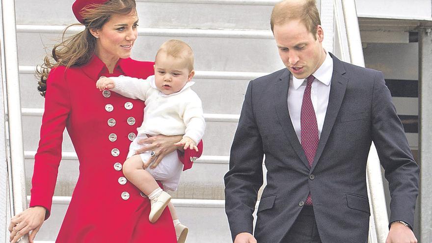 El príncipe Jorge, el mayor de los hijos de los duques de Cambridge, cumple ocho años