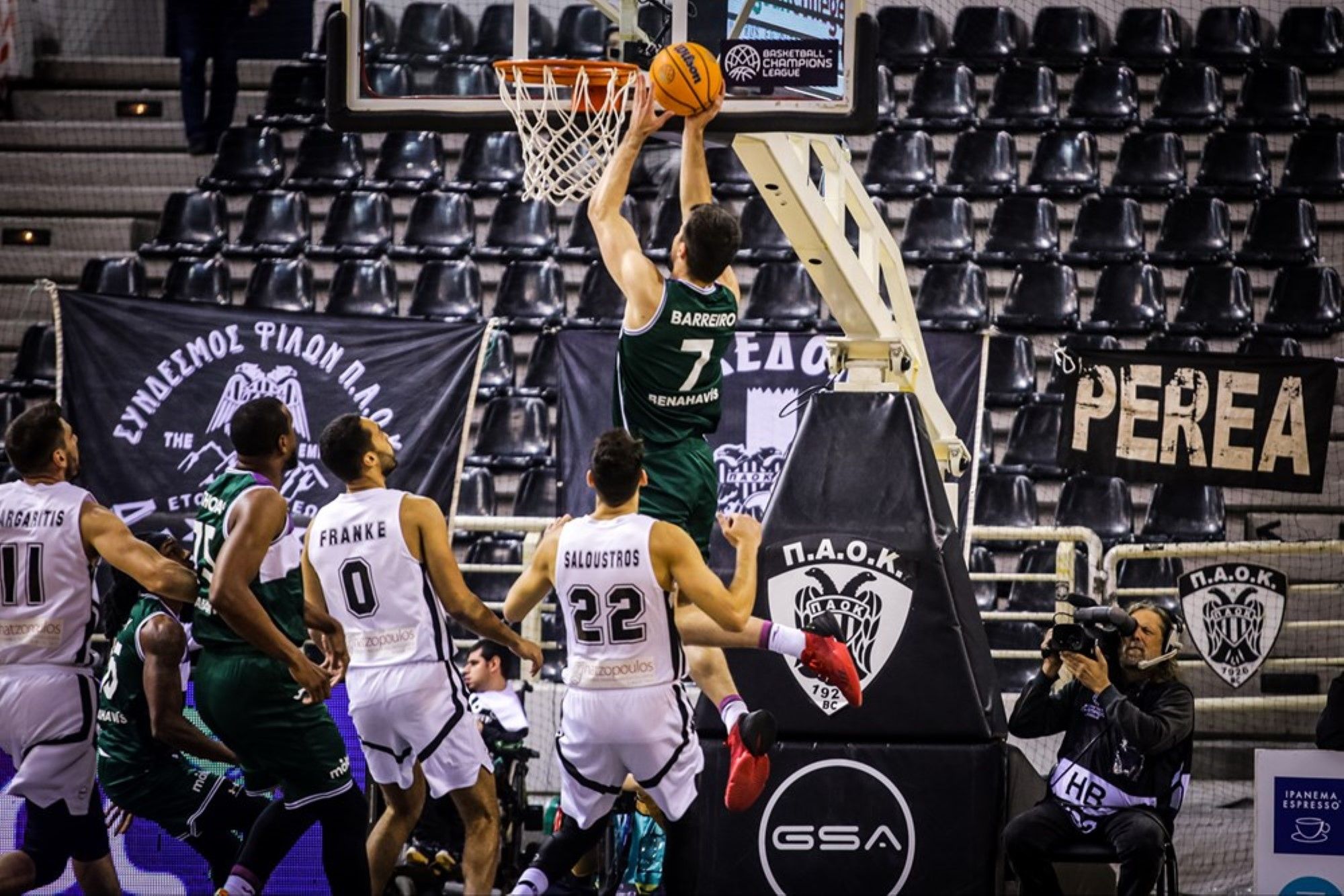 Basketball Champions League | Paok de Salónica - Unicaja Málaga, en imágenes