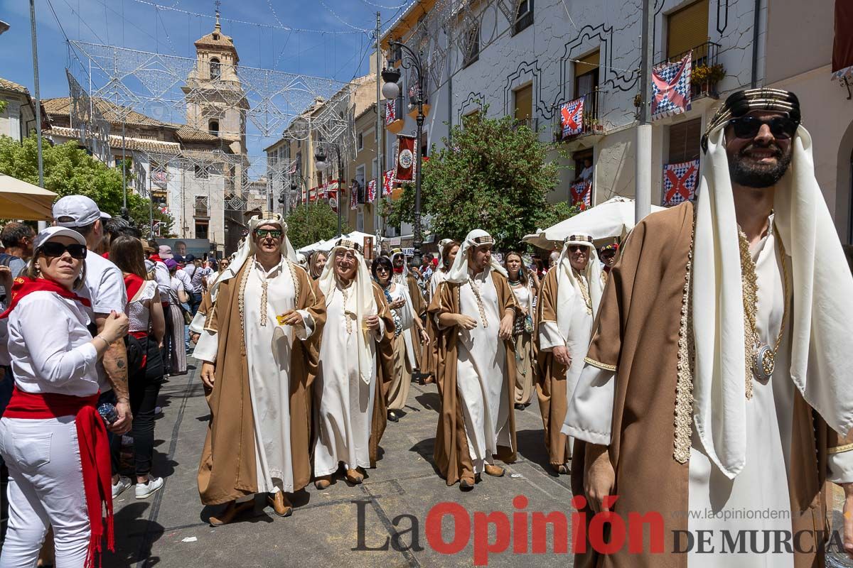 Moros y Cristianos en la mañana del dos de mayo en Caravaca