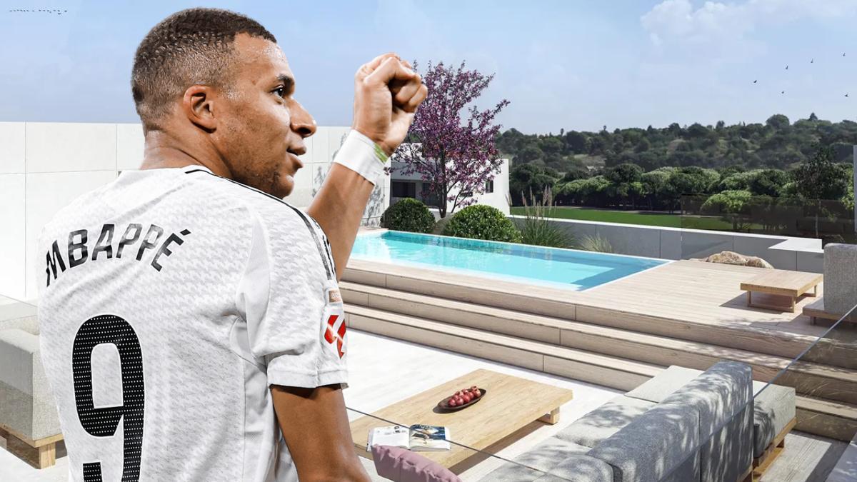 Así es la casa de Kylian Mbappé en La Finca