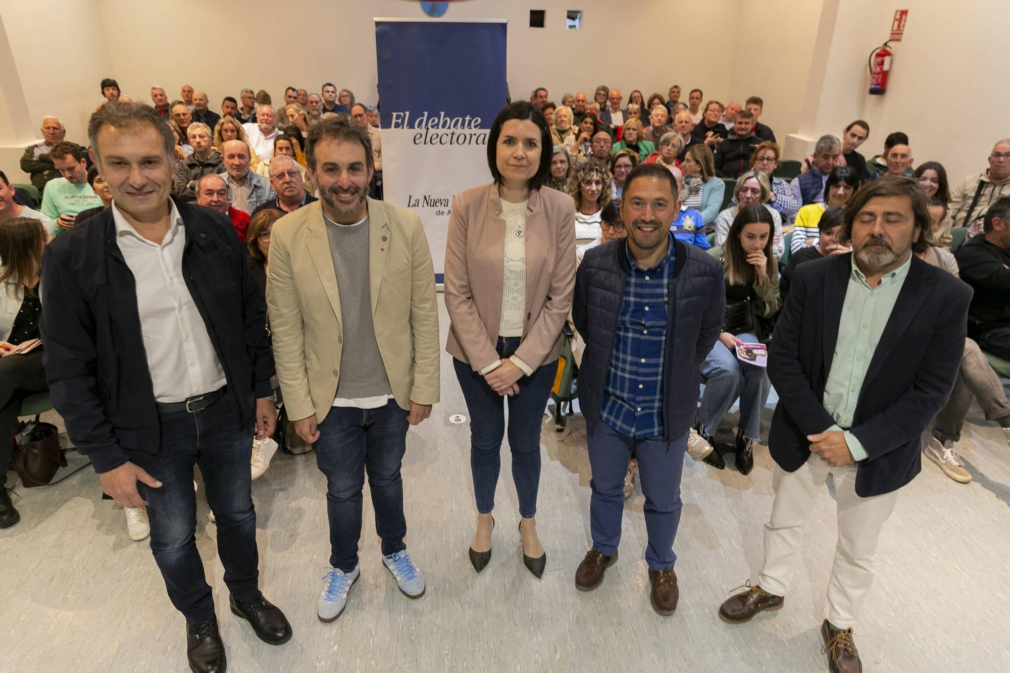 EN IMÁGENES: así fue el debate electoral organizado por LA NUEVA ESPAÑA en Gozón