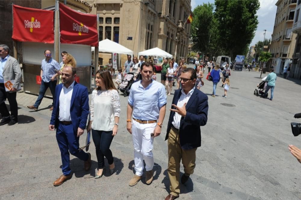 Albert Rivera visita Murcia y Los Alcázares