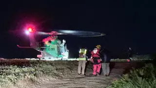 Doble evacuación en el Parque das Illas Atlánticas: un octogenario que se cayó en Ons y un niño que se quemó con leche en Cíes