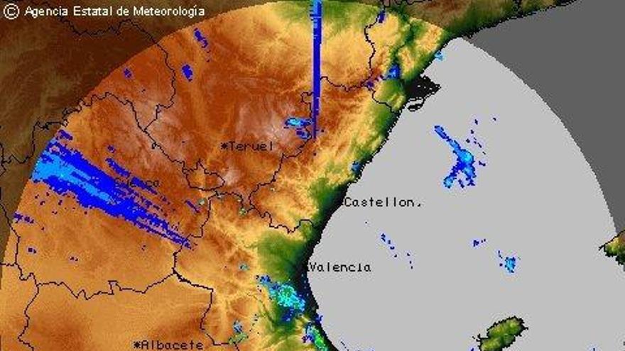 Lluvias torrenciales en la Safor