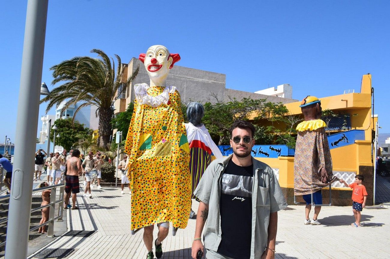 Seis jóvenes de la misma familia vuelven a dar vida a Montaña San Francisco de Agüimes