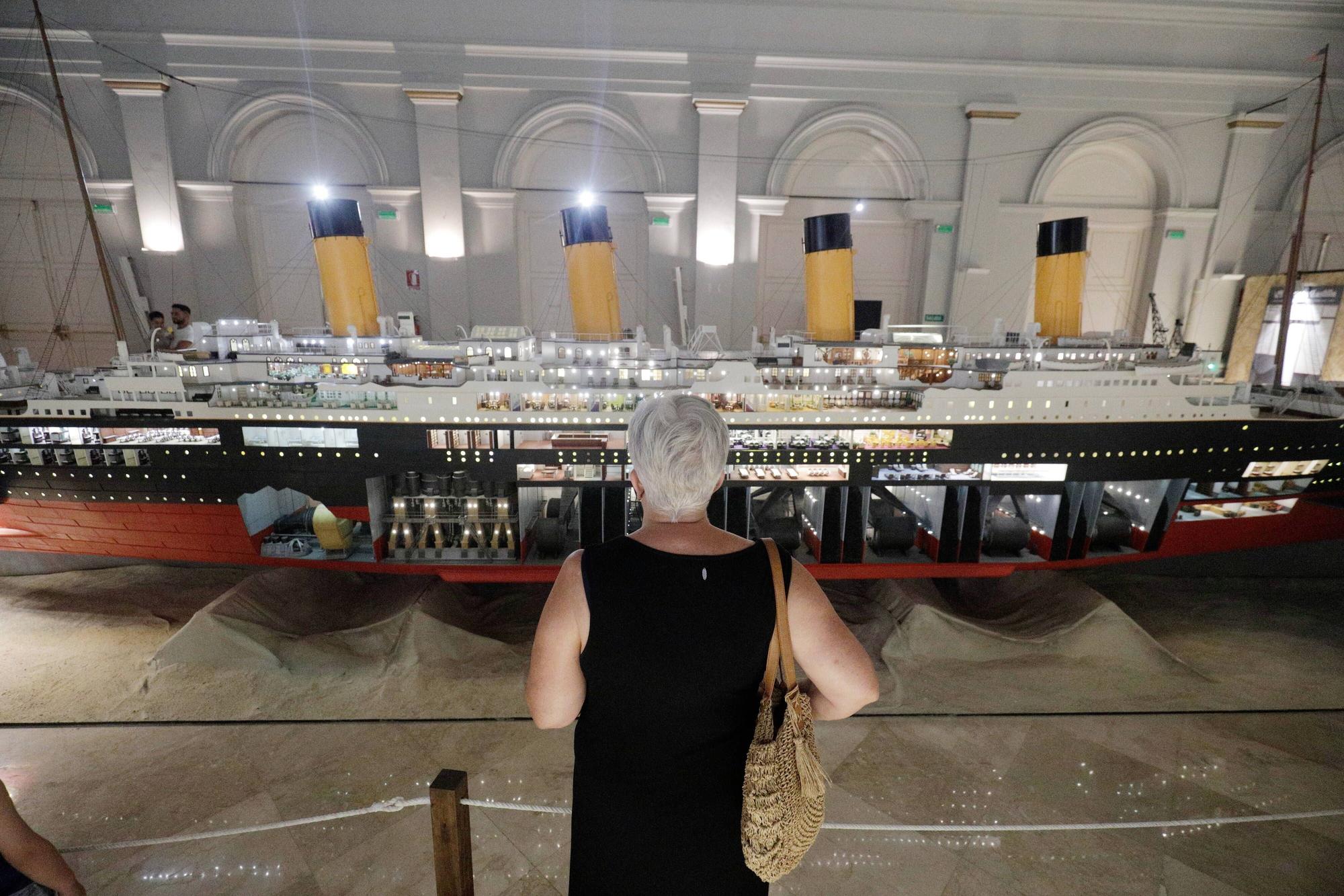 So sieht es in der Titanic-Ausstellung auf Mallorca aus