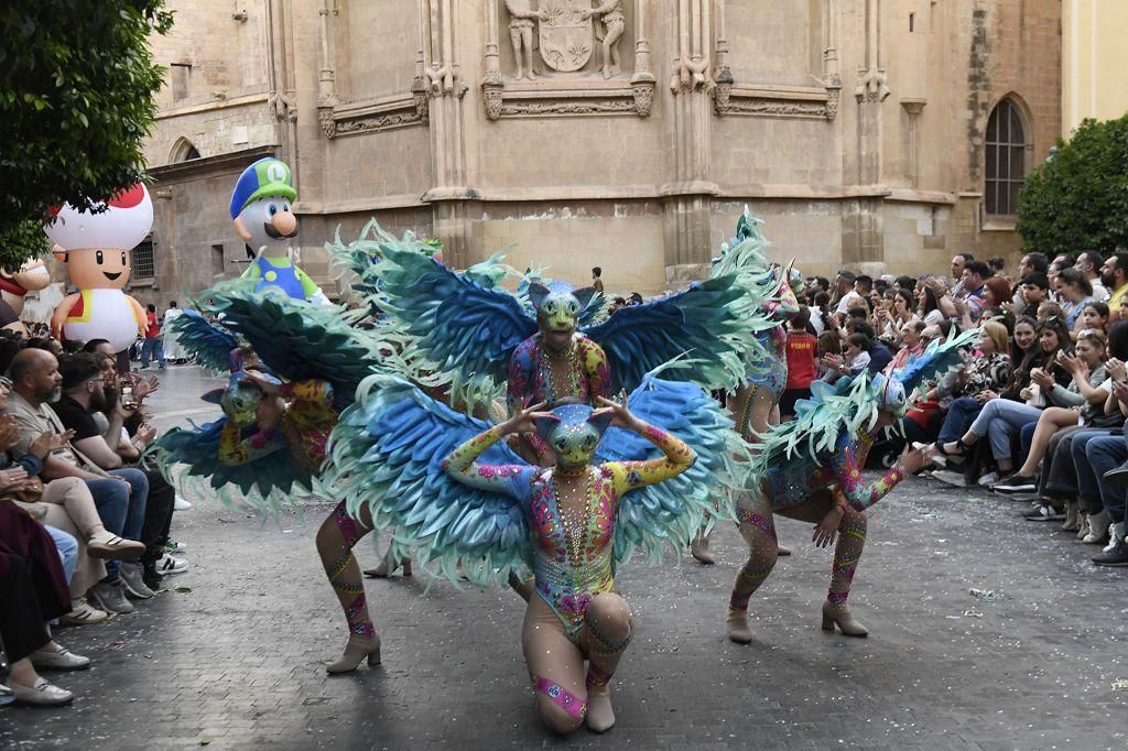 Las mejores imágenes del desfile de la llegada de la Sardina a Murcia