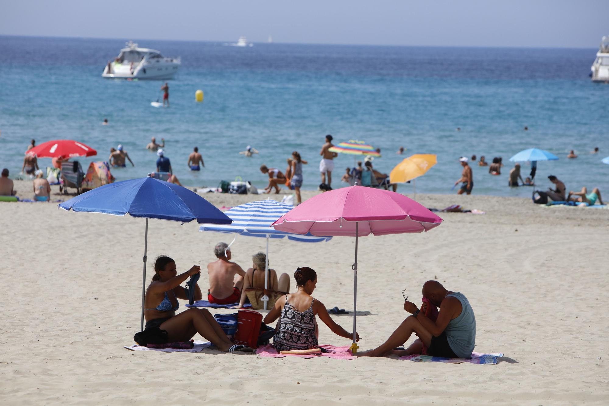 Sommer in Peguera: So genießen die Mallorca-Urlauber das Leben am beliebten Badestrand