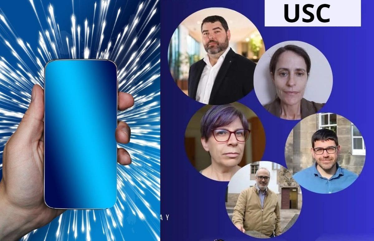 Cartel del evento e imagen del grupo de ponentes