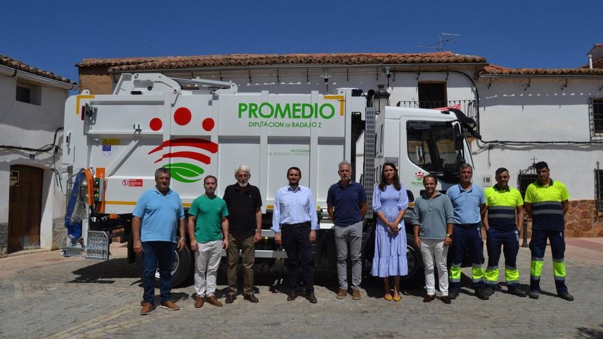 Promedio pone en servicio un nuevo camión recolector para nueve municipios de La Siberia