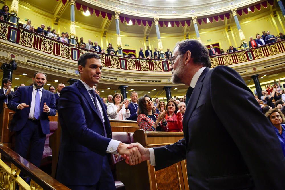 Segona jornada del debat de la moció de censura a Rajoy