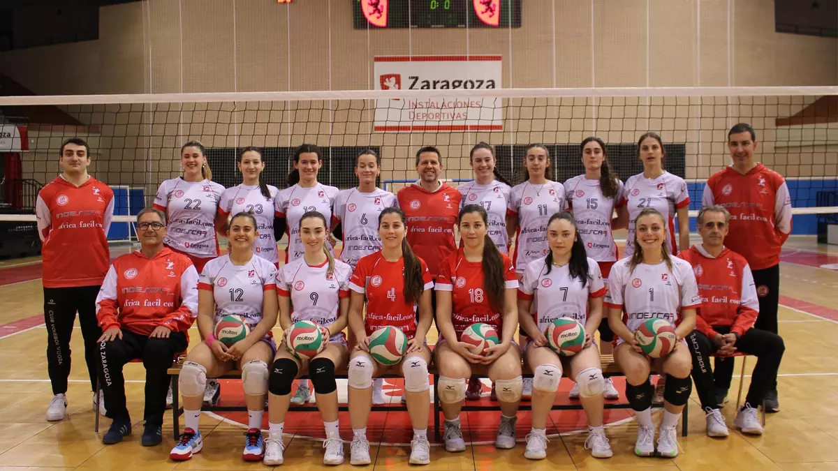 El Club Voleibol Zaragoza se convierte en el primer equipo aragonés en Superliga 2 en categoría femenina