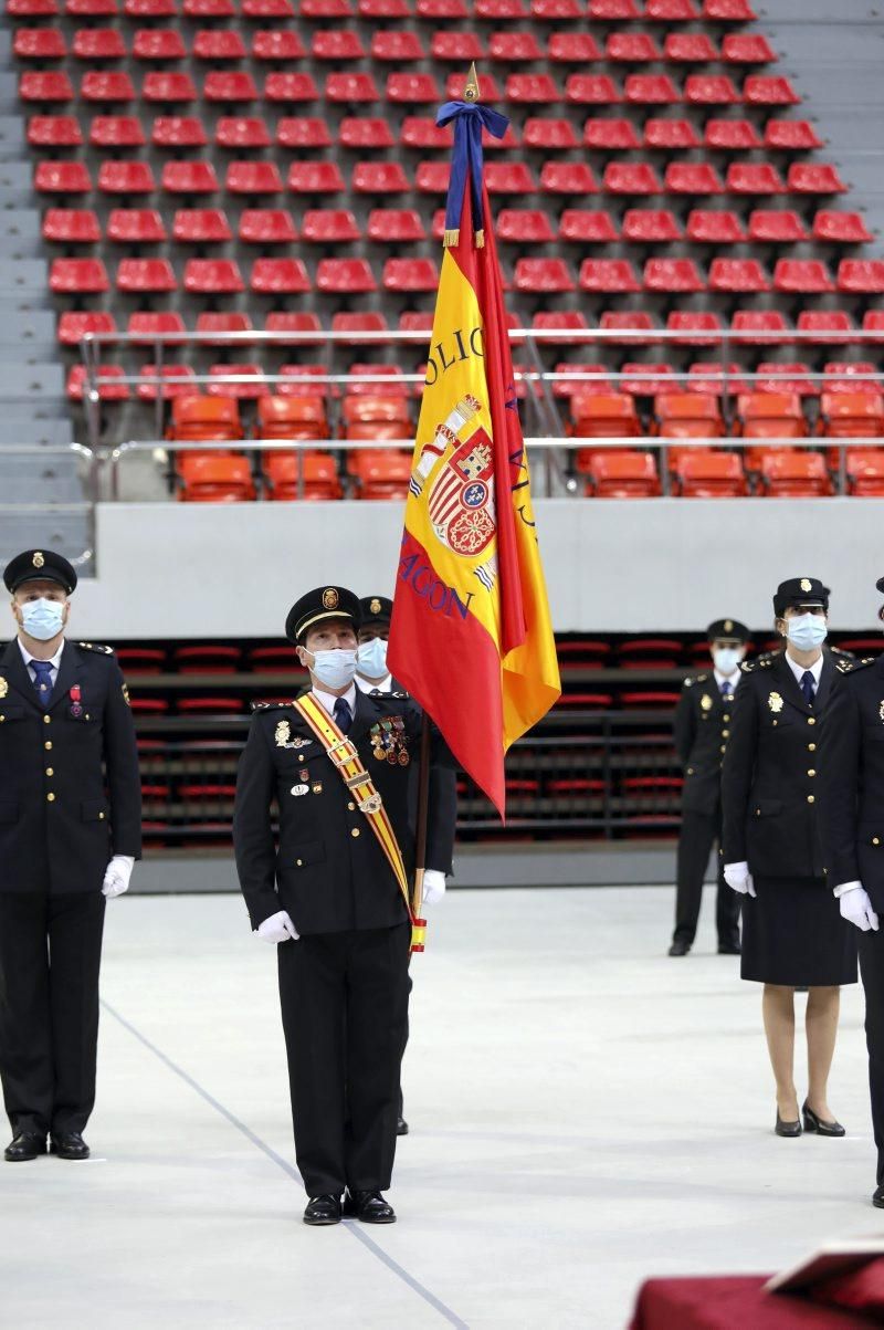 Jura de bandera de 6o nuevos policías nacionales