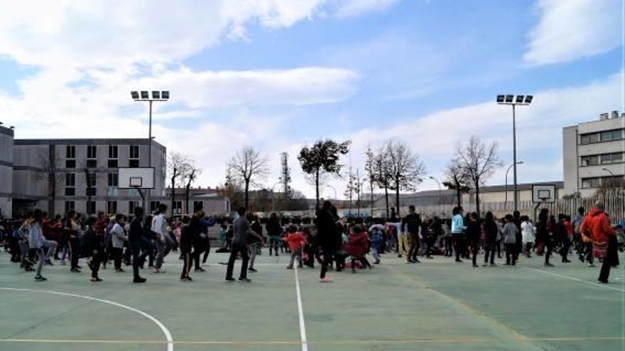 Girona Acció escolar contra la violència masclista