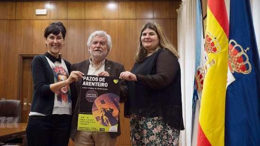 Presentación de la actividad cultural, ayer, en Ourense.  // I. Osorio