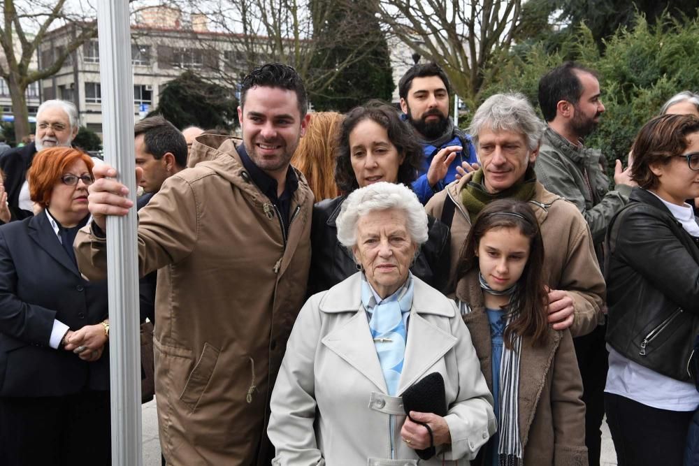 Ocho de marzo y Elvira Bao, en el callejero