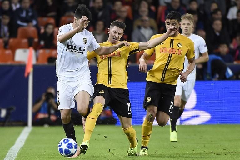 Champions League: Valencia - Young Boys