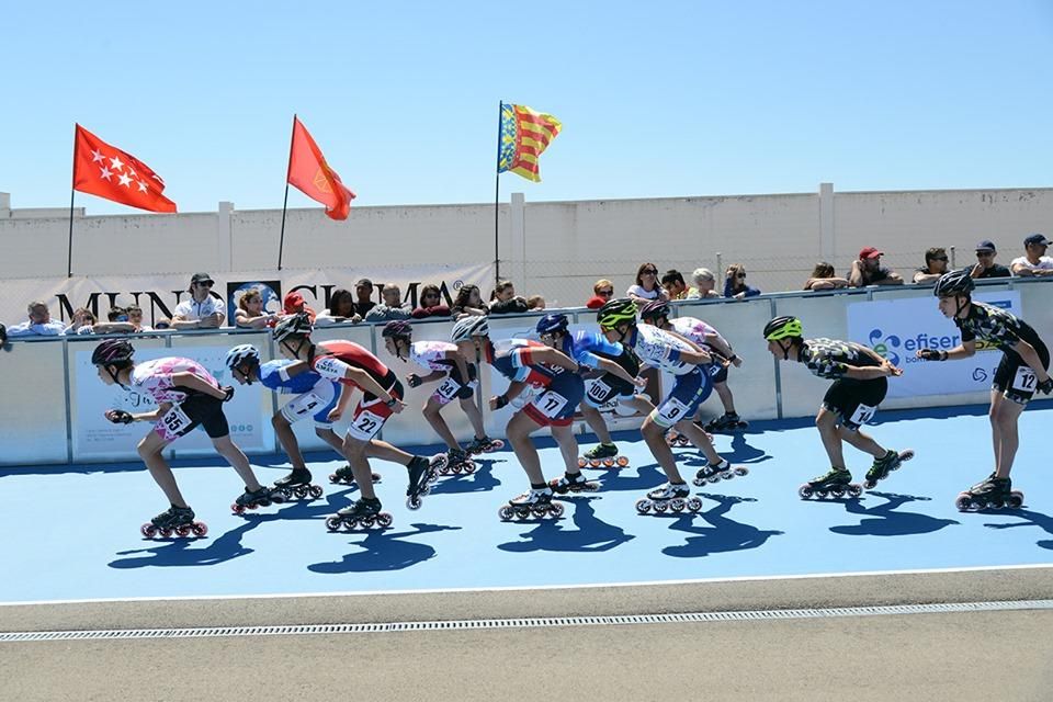 Campeonato de patinaje en Paiporta.