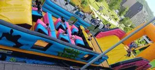 San Xuan, de salto en salto: un circuito de hinchables para los niños