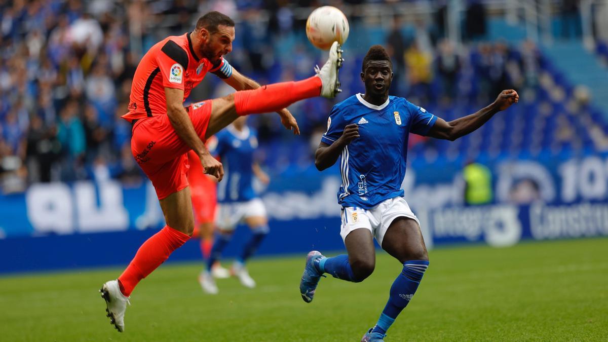 El partido del Oviedo, en imágenes